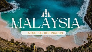 15 Best Places to Visit In malaysia  Travel Video [upl. by Elleira]