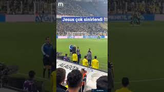 Jorge Jesus gol sonrası Altay Bayındır’a koşulmasına çok sinirlendi fenerbahçe fenerbahce goals [upl. by Danzig]