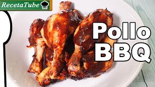 Muslos de Pollo en Salsa BBQ Receta en Freidora de Aire [upl. by Dlaregztif]