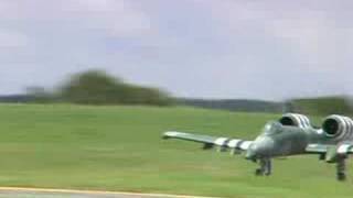 A10 Warthog crashes on takeoff [upl. by Greenburg75]