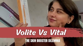 Volite Vs Vital The Skin Booster Dilemma facialaesthetics cosmeticinjectables skinboosters [upl. by Clair434]