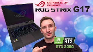 This 2022 Laptop Rocks  ASUS ROG Strix G17 2022  RTX 3080 Laptop Review and Game Testing [upl. by Wolram]