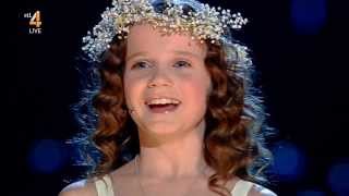 Amira Willighagen  Ave Maria HD Quality  SemiFinals Hollands Got Talent  21 December 2013 [upl. by Anat]