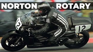 NORTON RCW588 ROTARY ONBOARD RAW SOUND Robert Dunlop [upl. by Rudyard]