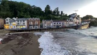 COMBE MARTIN  Watching the tide comes in as the sun sets [upl. by Nealson287]