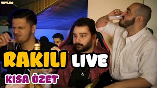 RAKILI LIVE  SARHOŞ ŞİNASİ YAYININ İÇİNDEN GEÇİYOR ÖZET [upl. by Brandie980]