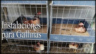 Ahorra espacio Instalaciones para tus gallinas [upl. by Janine142]