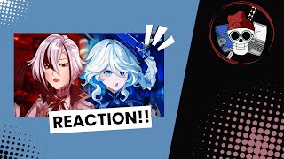 Furina vs Arlecchino Rap Battle Genshin Impact ft HalaCG amp Kurobane Azia Freshy Kanal Reaction [upl. by Arza696]