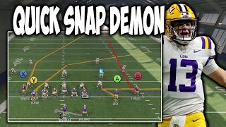 NCAA 25 BEST Quick Snap Play In College Football 25 [upl. by Radie]