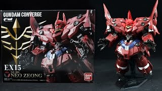 1177  Gundam Converge Neo Zeong UNBOXING and Review [upl. by Anawt]