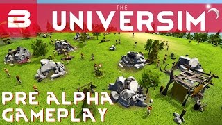 The Universim Pre Alpha  Actual Gameplay Exclusive [upl. by Ovida57]