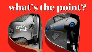 Are these MINI drivers worth buying  Callaway Paradym Ai Smoke versus TaylorMade BRNR mini driver [upl. by Ado]