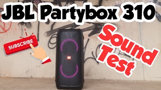 JBL PARTYBOX 310 Extreme Bass FUNKTION amp SOUND [upl. by Oek]