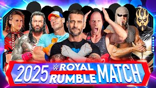 Predicting The Mens WWE Royal Rumble 2025 Way Too Far In Advance [upl. by Amalie]