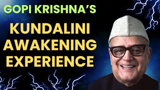 Gopi Krishna  Kundalini Awakening Experience [upl. by Whallon]