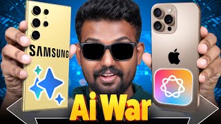 ✨Samsung Galaxy AI 🪐 VS 🍎 Apple Intelligence 🤯 Who Wins [upl. by Joelie]