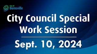 City Council Budget Work Session  10 Sep 2024 [upl. by Sterner]