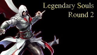 SOULCALIBUR V  Ezio Auditore vs the Legendary Souls  ROUND 2 [upl. by Lachus]