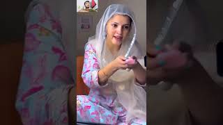 makeup lagane mein pati patni mein jhagadaakshitadwivedi acting shortsyoutubeshortsact [upl. by Weig824]