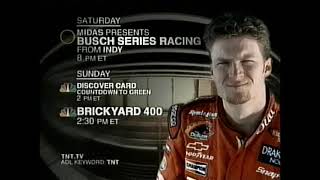 NASCAR on TNT promo 2002 Road to Indianapolis  15s [upl. by Anegal]