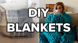 4 DIY Blankets [upl. by Shevlo]