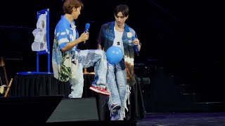 Super Junior DampE  Game Segment 99Second Challenge  DElight Fan Party In Manila 230930 [upl. by Acinhoj724]