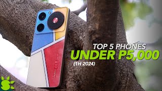 Top 5 Phones Under 5K 1H 2024 [upl. by Newby]