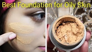 Best Foundation for Oily Skin amp Open Pores Matte Sweat amp Oil Proof Full Coverage MAKEUP [upl. by Albemarle]