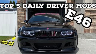 First 5 performance mods to do on your E46 Street build  BMW na custom Revmatch tune daily driver [upl. by Derron110]