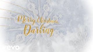 Carpenters  Merry Christmas Darling Lyric Video [upl. by Havot277]