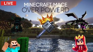 TESTING MACE LIVE one shot warden AZ GAMING minecraft live live [upl. by Petes]