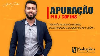 APRENDA DE MANEIRA SIMPLES Apuração do Pis e Cofins [upl. by Eurd]