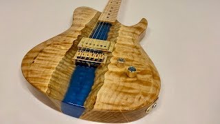 I Built an Epoxy Resin River Guitar [upl. by Donal]