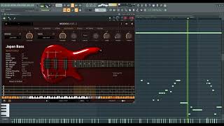 Werrason Tindika lokito virtual bass cover with Modo Bass 2 by GR Production [upl. by Deste]