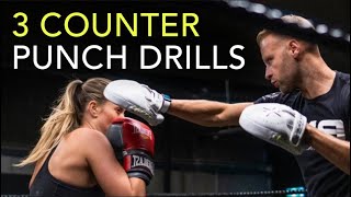 3 Must Know Counter Punches in Boxing When Defending The Cross [upl. by Hewitt]