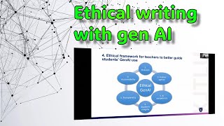 Gen AI in academic writing and common ethical concerns [upl. by Aenel639]