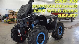 Canam Renegade 1000R XMR Wild Boar Beast [upl. by Nannaihr]