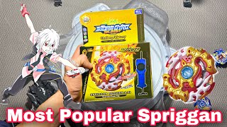 Spriggan Requiem Beyblade Unboxing And Review  The Best Spriggan [upl. by Eciram]