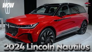 2024 Lincoln Nautilus First Look  Review  First Look  interior  exterior  specs [upl. by Jamie]