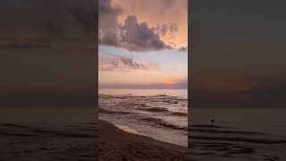 🌊🏔️Sunsets Over the Baltic Sea 🌊🏔️ tranquility shorts relaxing asmr [upl. by Dorisa]