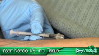 Intradermal Injection Upper Forearm ivyVILOsIvy Tech Community College School of Nursing [upl. by Heid]