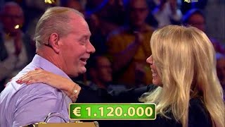 Krijn wint ruim een miljoen bij Linda de Mol  POSTCODE LOTERIJ MILJOENENJACHT [upl. by Meihar]