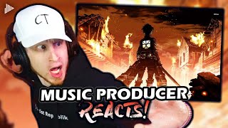 Music Producer Reacts to Attack on Titan OST  YOUSEEBIGGIRLTT [upl. by Ehcadroj667]