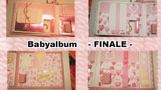 Anleitung und Co  DIY Babyalbum Mädchen Teil 3  Finale [upl. by Ik]