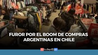 Furor por el boom de compras argentinas en Chile hay productos hasta 50 más baratos [upl. by Annawit741]