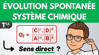 Évolution spontanée dun système chimique 💪 Terminale Spécialité [upl. by Bearnard]