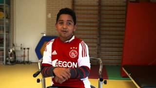 Aegon en Ajax steunen Fonds Gehandicaptensport korte versie [upl. by Ahsenrad]