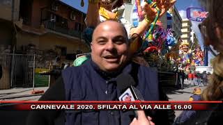 CARNEVALE 2020 SFILATA AL VIA ALLE 1600 [upl. by Leen696]