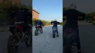 Fantic xe 125 vs KTM sx 125  PURE SOUND  motorcycle bike bikelife dirtbike wheelie fantic [upl. by Naie]