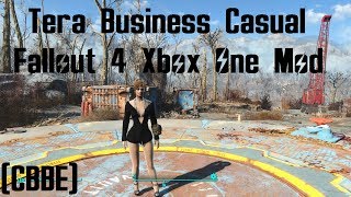 Fallout 4 Tera Business Casual Mod Xbox One And PC CBBE Curvy Mod XB1 And PC [upl. by Beckie145]